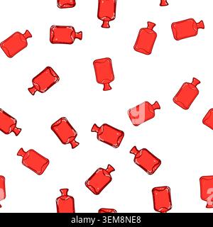 pattern twinge bottle pain relief cartoon vector Stock Vector