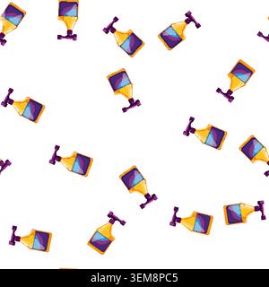 pattern window glass cleaner cartoon vector Stock Vector