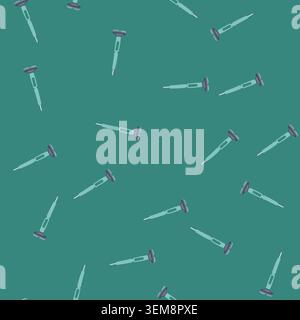 seamless pattern housework electric mop cartoon vector Stock Vector