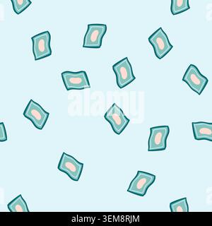 seamless pattern cozy wool carpet cartoon vector Stock Vector