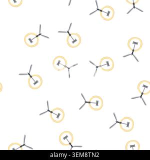 pattern glow light ring cartoon vector Stock Vector
