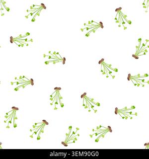 pattern water aquarium plant cartoon vector Stock Vector