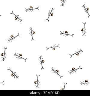 pattern rack hat stand cartoon vector Stock Vector