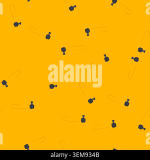 seamless pattern pressure diving cylinder cartoon vector Stock Vector