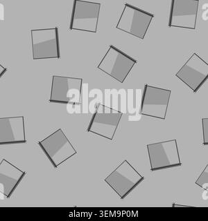 seamless pattern Roller blind for home window covering Stock Vector