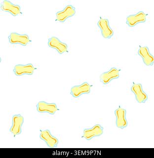 pattern solution iv fluid bag cartoon vector Stock Vector