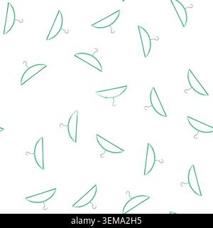 pattern apparel hanger clothes cartoon vector Stock Vector