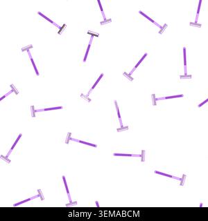 pattern equipment shaver cartoon vector Stock Vector