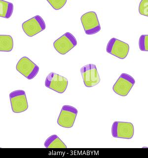 pattern computer mouse pad cartoon vector Stock Vector