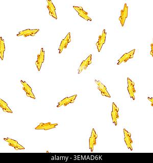 pattern black lava hot cartoon vector Stock Vector