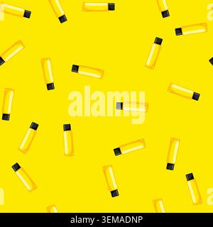 seamless pattern house glass cleaner cartoon vector Stock Vector