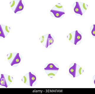 pattern cleaner humidifier air cartoon vector Stock Vector