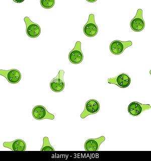 pattern convenient egg separator tool cartoon vector Stock Vector