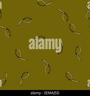 seamless pattern color cable ties cartoon vector Stock Vector