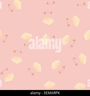 seamless pattern watercolor ballerina dress cartoon vector Stock Vector
