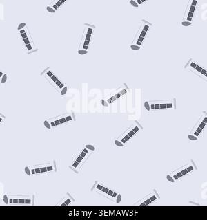 seamless pattern ductwork air conditioner cartoon vector Stock Vector