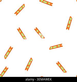 pattern home level tool cartoon vector Stock Vector