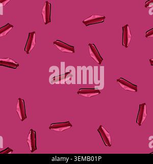 seamless pattern cap beret hat military cartoon vector Stock Vector