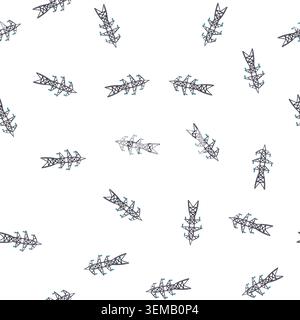 pattern industry electric pylon cartoon vector Stock Vector