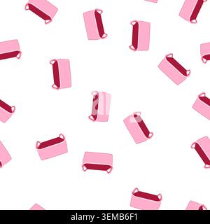 pattern empty basin plastic cartoon vector Stock Vector