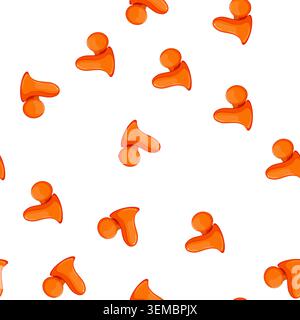 pattern silence earplugs noise cartoon vector Stock Vector