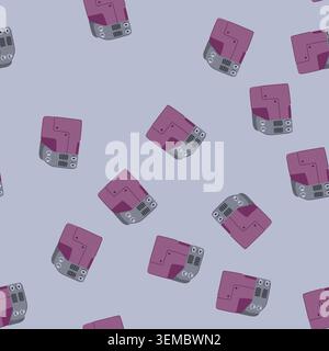 seamless pattern tig welding machine cartoon vector Stock Vector