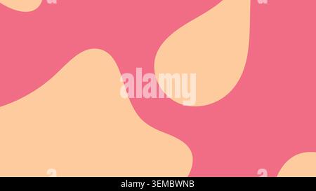 A gentle lavender abstract flow forms a calm and elegant background, ideal for modern digital design, soft branding, and minimal visual concepts Stock Vector