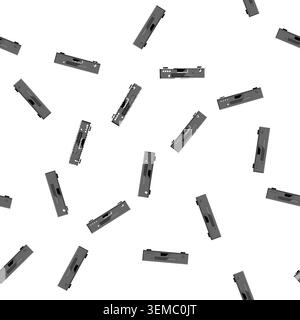 pattern modern dvd player cartoon vector Stock Vector
