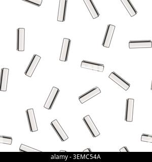 pattern wall air conditioner cartoon vector Stock Vector
