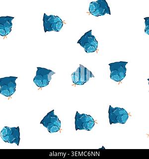 pattern container trash bag cartoon vector Stock Vector