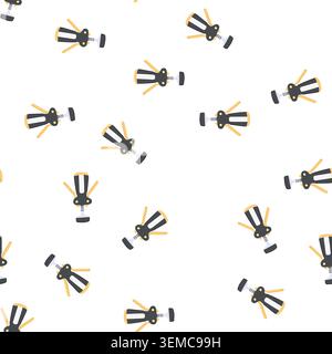 pattern cork corkscrew wine cartoon vector Stock Vector
