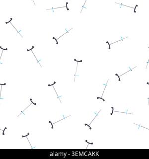 pattern vitamins hydration iv drip stand cartoon vector Stock Vector
