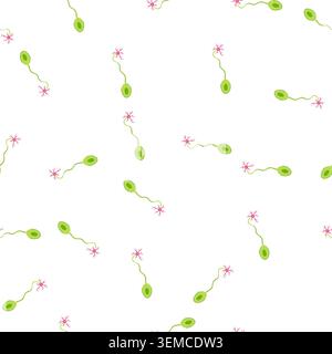 pattern neuroscience neurons cartoon vector Stock Vector