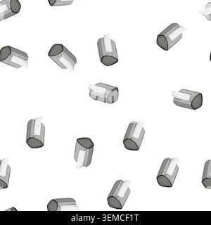 pattern machine printer paper cartoon vector Stock Vector
