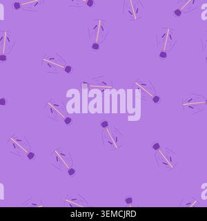 seamless pattern winter rain jacket cartoon vector Stock Vector