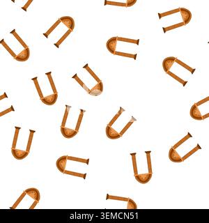 pattern stone archway structure depicting ancient architectural gate design Stock Vector