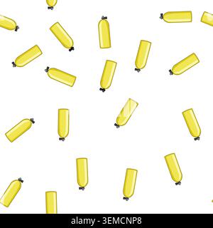 pattern isometric diving cylinder cartoon vector Stock Vector