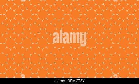 Orange minimal triangle seamless pattern, designed for textile, wallpaper, stationery, and digital creative projects Stock Vector
