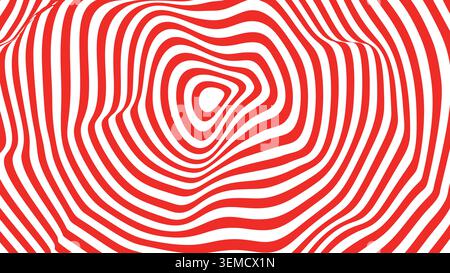 Flowing warm toned waves in orange, pink, and white create a vibrant motion effect. Ideal for modern posters, psychedelic wallpapers, ads, and abstract design visuals Stock Vector