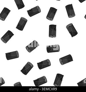 pattern machine fryer air cartoon vector Stock Vector