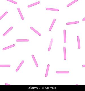 pattern care nail file cartoon vector Stock Vector