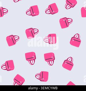 seamless pattern sanitizer travel toiletries cartoon vector Stock Vector