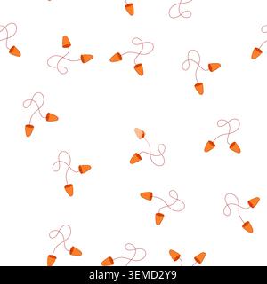 pattern hear earplug cartoon vector Stock Vector
