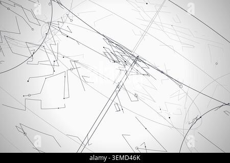 Wire Torus vector background with balanced copy space for microstock and commercial design projects. Stock Vector