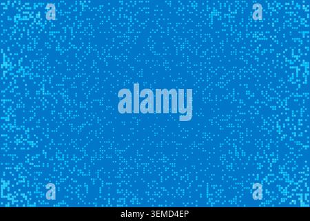 Abstract pixel pattern inspired by fintech and business technology Stock Vector
