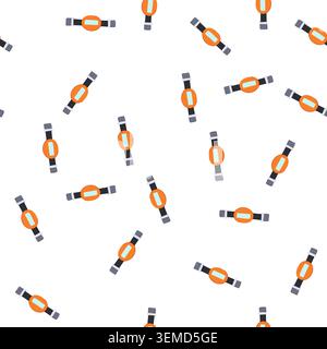 pattern water meter illustrating consumption and utility measurement Stock Vector