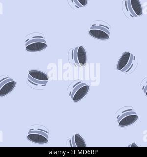 seamless pattern reduce faucet aerator cartoon vector Stock Vector