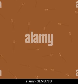 seamless pattern beekeeping honey dipper stick cartoon vector Stock Vector