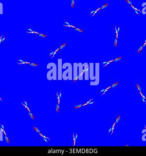 seamless pattern issue glitch error cartoon vector Stock Vector