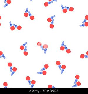 pattern safety earplug cartoon vector Stock Vector